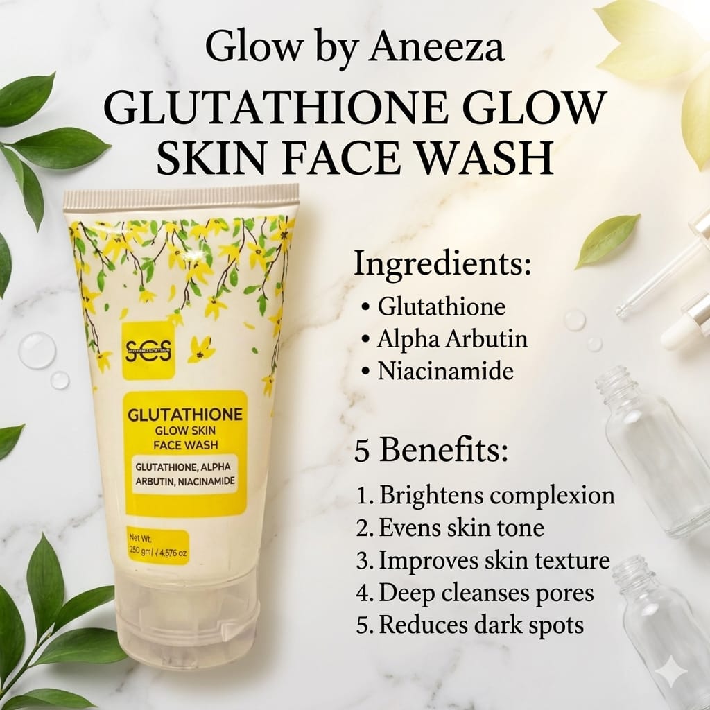 Glutathione facewash view 2