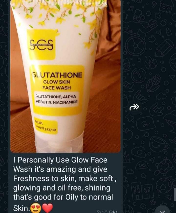 Glutathione facewash view 5