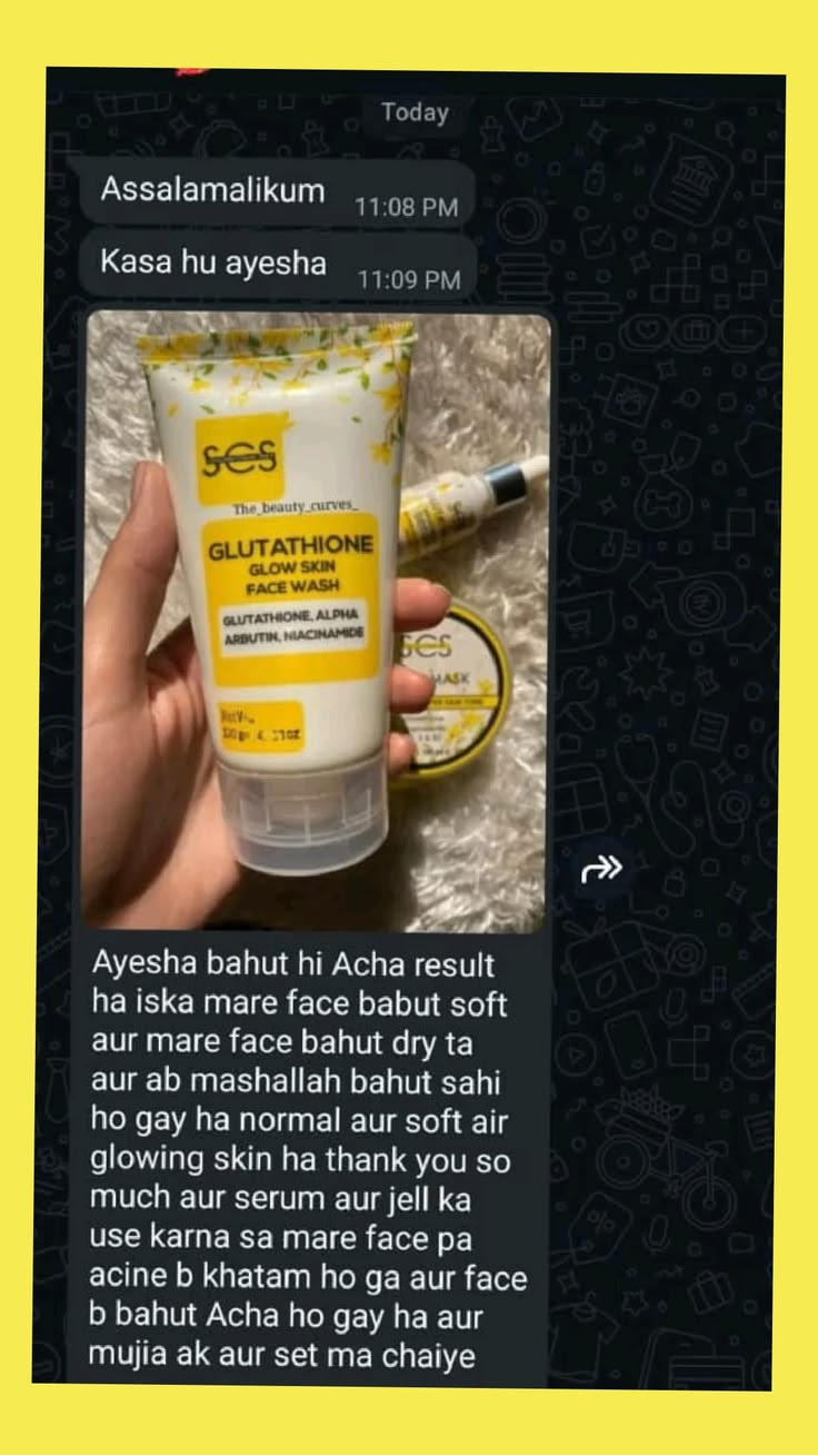 Glutathione facewash view 6