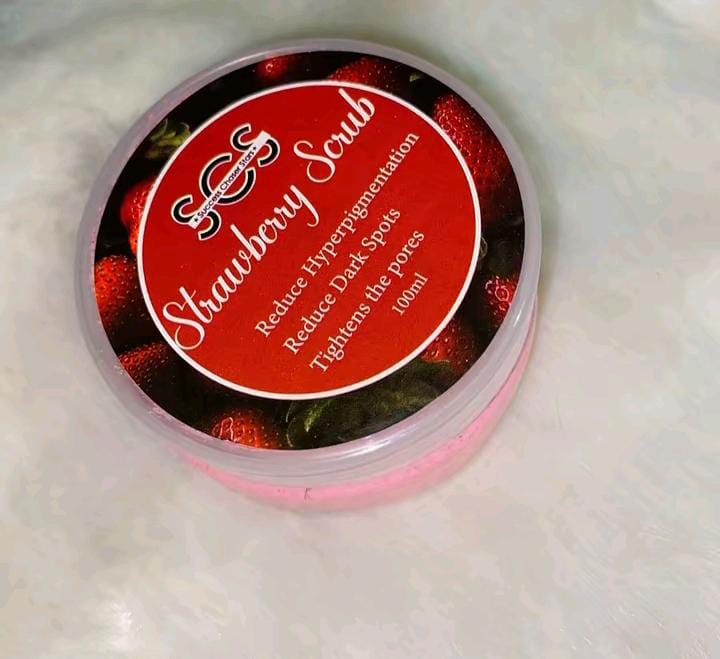 Strawberry scrub 🍓