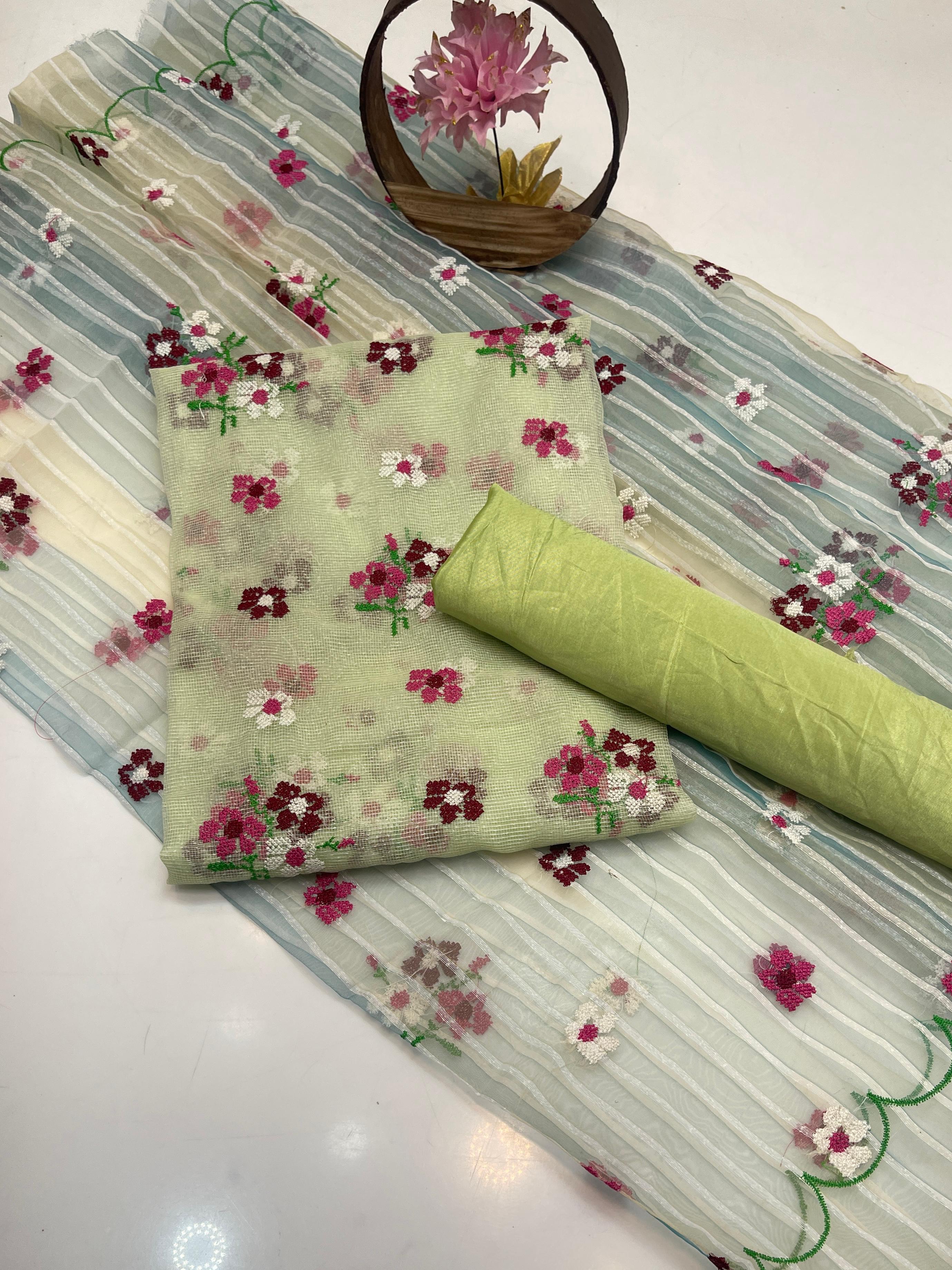 3-piece suit net cotton view 6