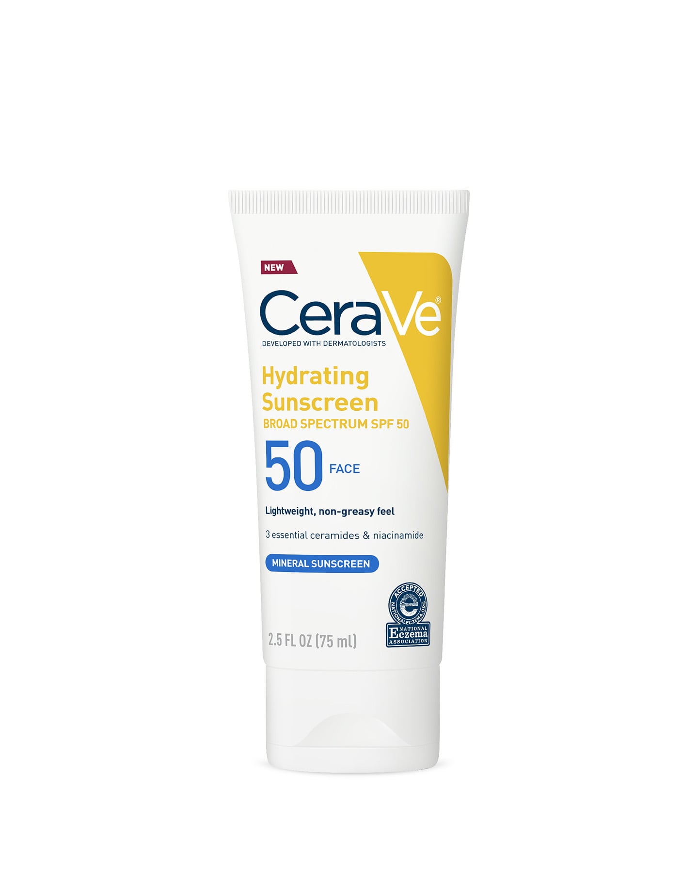 CeraVe Hydrating Mineral Sunscreen SPF 50 Face Lotion view 2