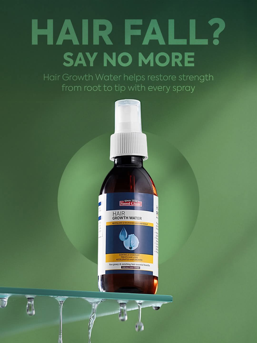 Hair Growth Water by Saeed Ghani