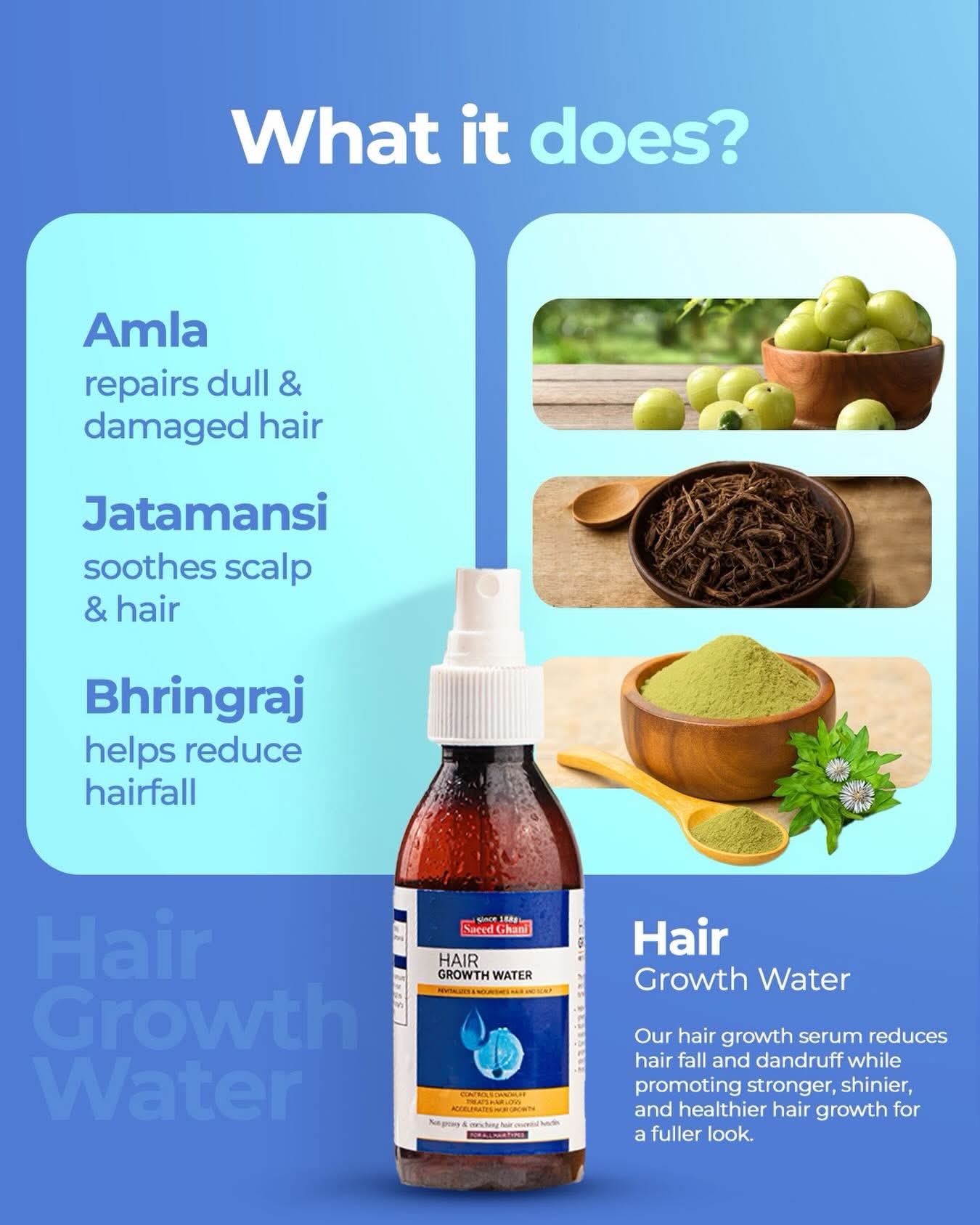 Hair Growth Water by Saeed Ghani view 4